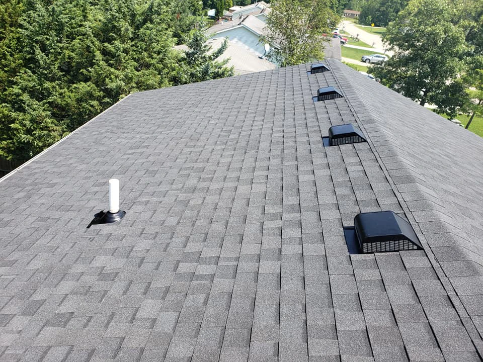 Pristine Roofing LLC installing a new roof in Fort Gratiot, MI 